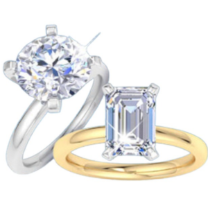 3CT REAL Diamond Rings Selection