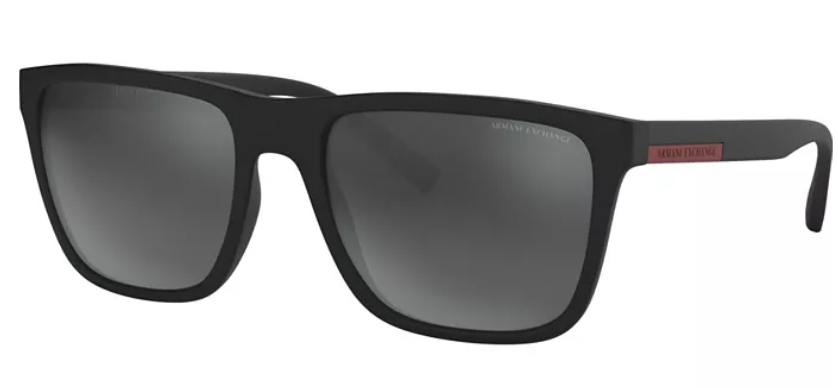 Armani Exchange Men's Low Bridge Fit Sunglasses