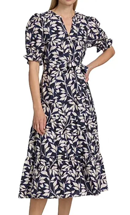 Rails Eliana Printed Tiered Midi-Dress