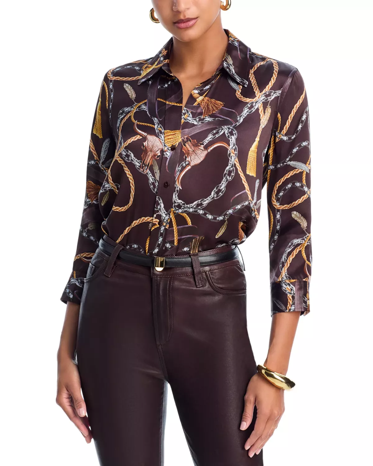 L'Agence Dani Silk Blouse