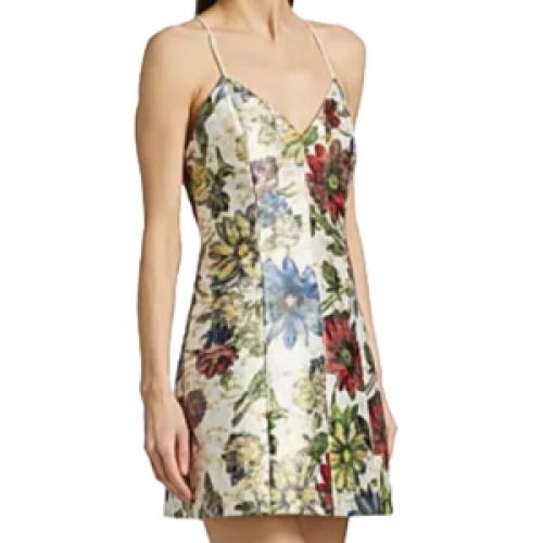 Alice + Olivia Tayla Lantern Minidress