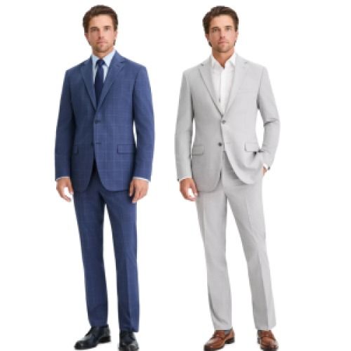 DKNY Men's Modern-Fit Nested Spring Suit