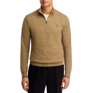 PS Paul Smith Men's Quarter Zip Sweater