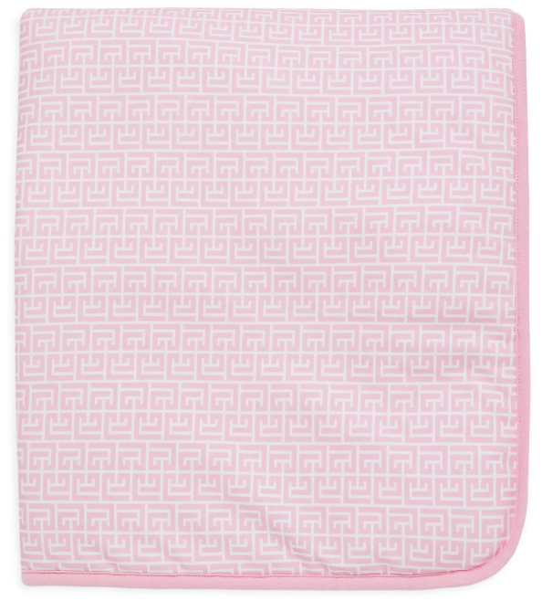 Balmain Baby's Logo Print Blanket