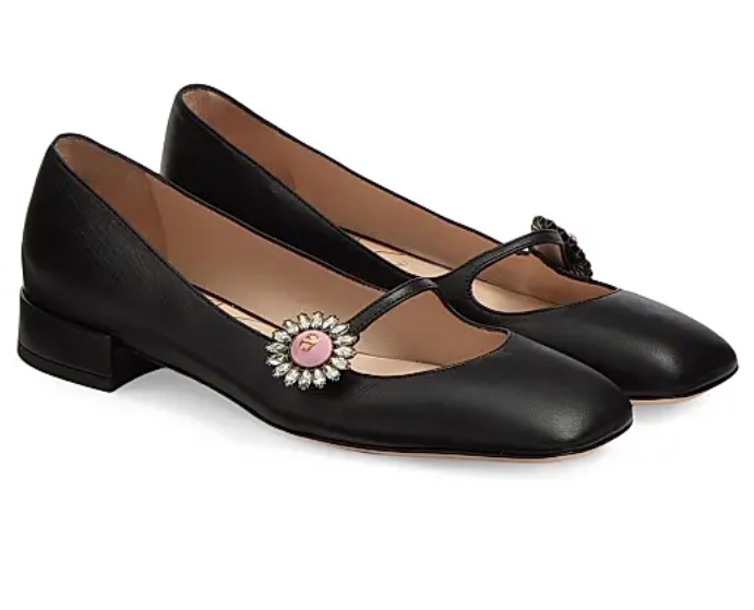 Valentino 20MM Mary-Jane Ballerinas