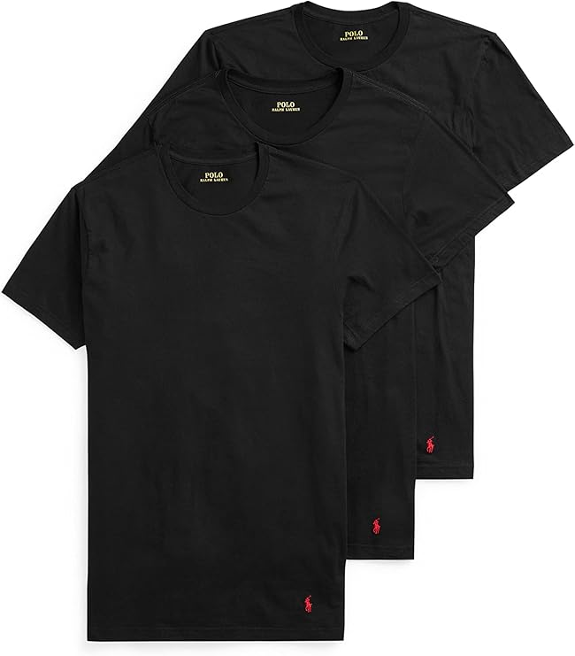 Ralph Lauren 3-Pack Men's Cotton Crewneck Shirt