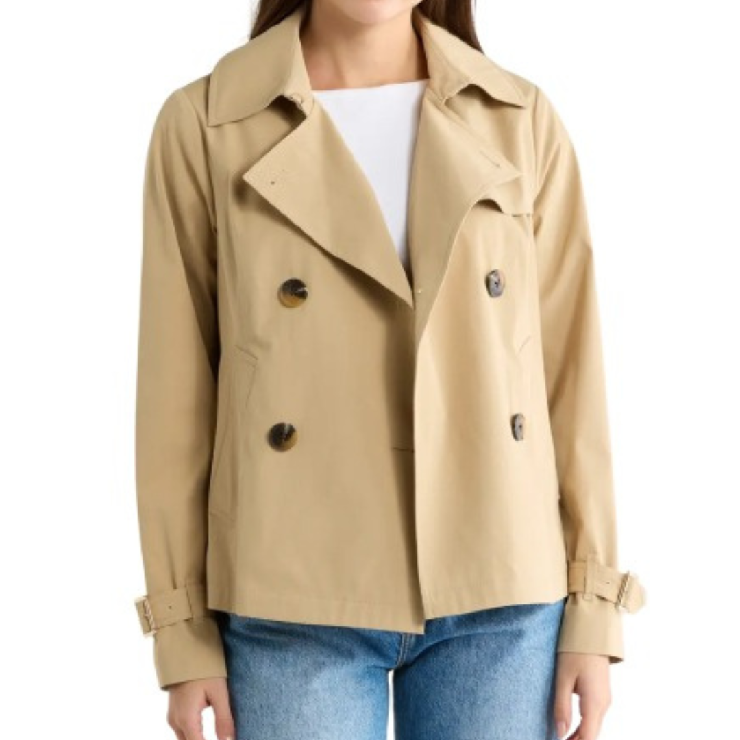 Michael Kors Women's Short Trench Coat