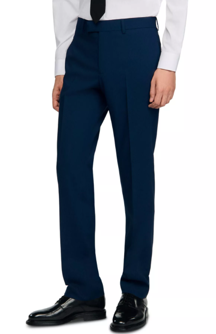 Sandro Wool Suit Trousers