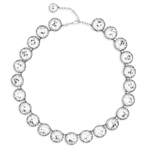 Oscar De La Renta Goldtone & Glass Crystal Necklace