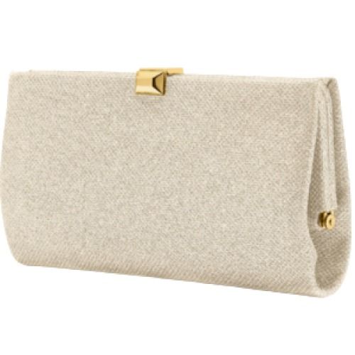 Stuart Weitzman Metallic Clutch