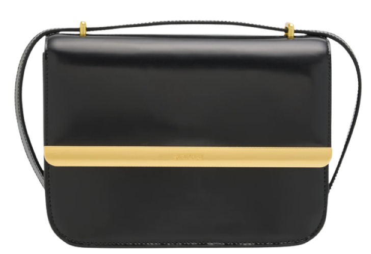 Simkhai Remy Flap Leather Crossbody Bag