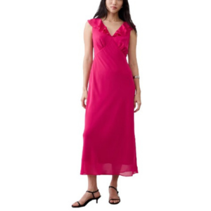 Banana Republic Factory Ruffle Maxi Dress