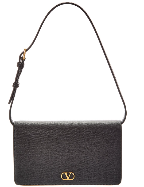 Valentino VLogo Signature Mini Leather Shoulder Bag