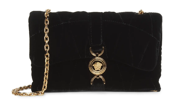 Versace Kleio Mini Velvet Bag