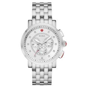 Michele Women's Sport Sail Diamond Bracelet Watch