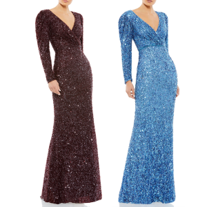 Mac Duggal Sequined Gown