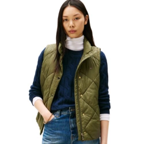 Tommy Hilfiger Women's Padded Quilted Vest