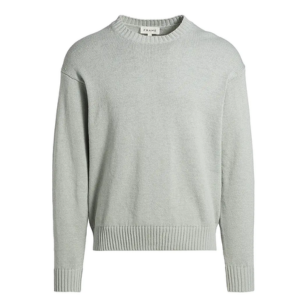 Frame Cotton-Silk Crewneck Sweater