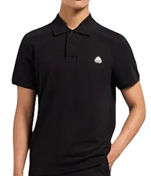 Moose Knuckles Everett Logo Polo Shirt