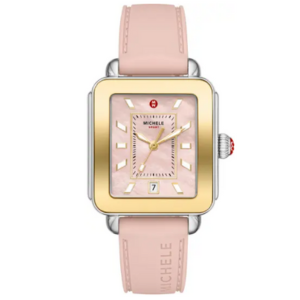 Michele Deco Sport Silicone Strap Watch