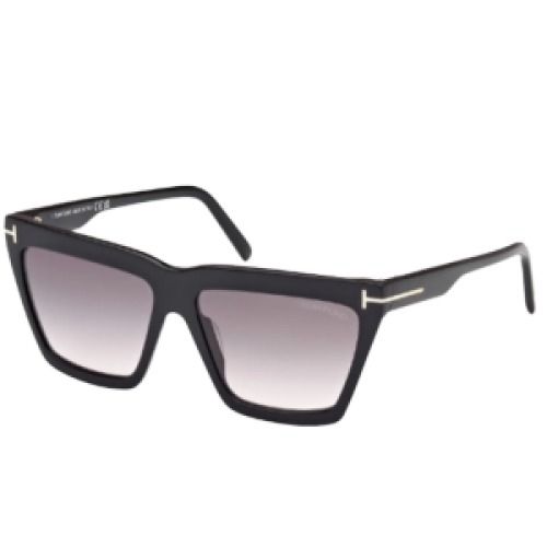 Tom Ford 56mm Gradient Geometric Sunglasses