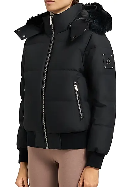 Moose Knuckles Cloud Down Bomber Jacket