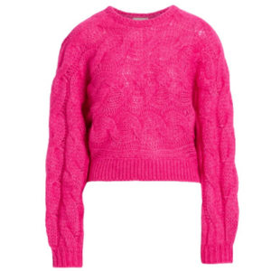 Farm Rio Cable-Knit Sweater