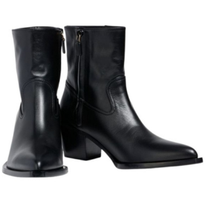 Stuart Weitzman Tate Leather Ankle Boots