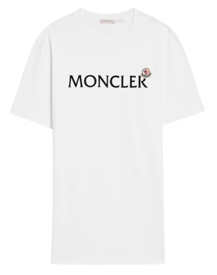 Moncler Printed Cotton-Jersey T-Shirt