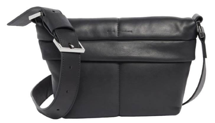 AllSaints Colette Leather Crossbody Bag