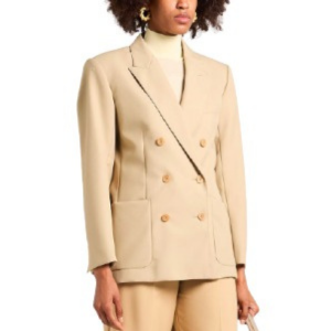 Sandro Double Breasted Wool Blazer