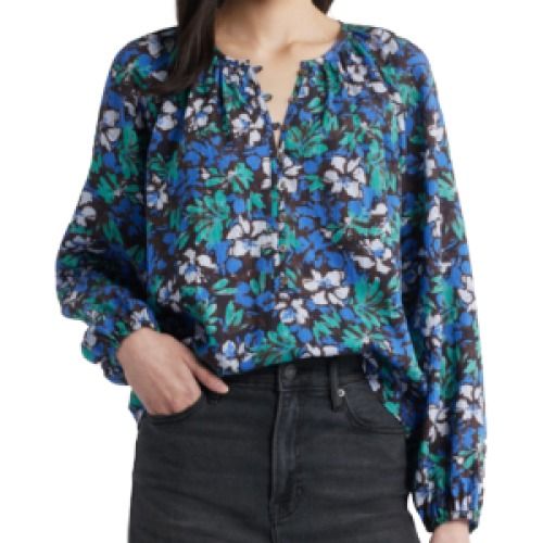 Rails Indi Floral Long Sleeve Top