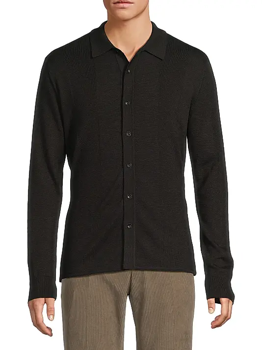 Rag & Bone Crawford Wool-Cashmere Cardigan