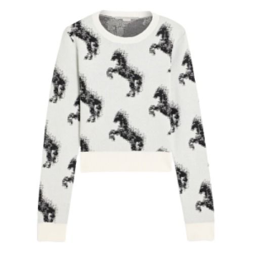 Stella McCartney Jacquard Knit Sweater
