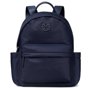 Tory Burch Ella Nylon Navy Backpack