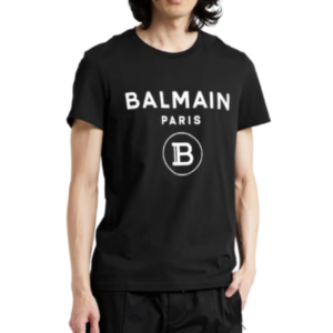 Balmain Logo-Print Cotton-Jersey T-shirt
