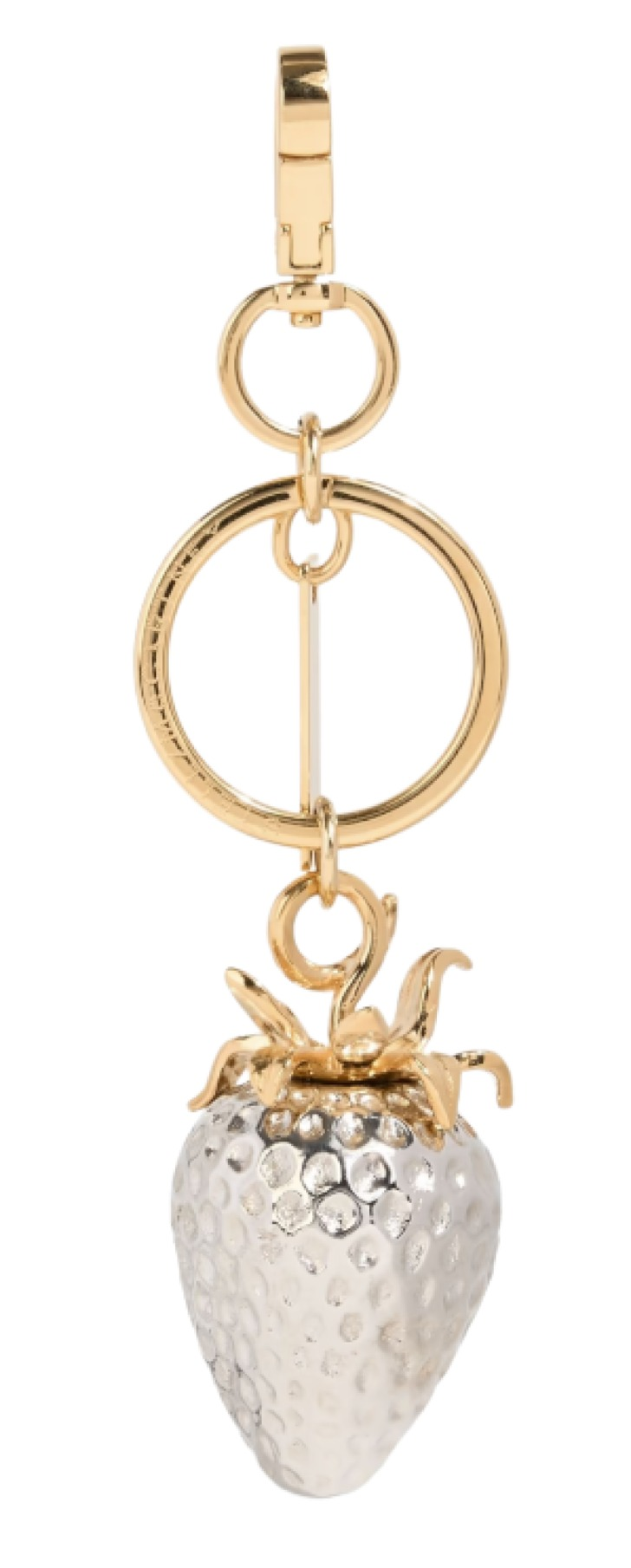 Stella MCcartney Gold & Silver-Tone Keychain