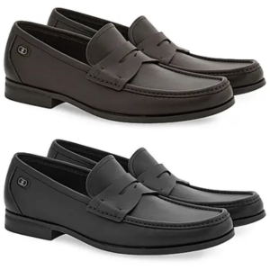 Ferragamo Leather Penny Loafers