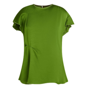 Victoria Beckham Crepe De Chine Top