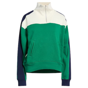Rag & Bone Multicolor Fleece Turtleneck Sweatshirt